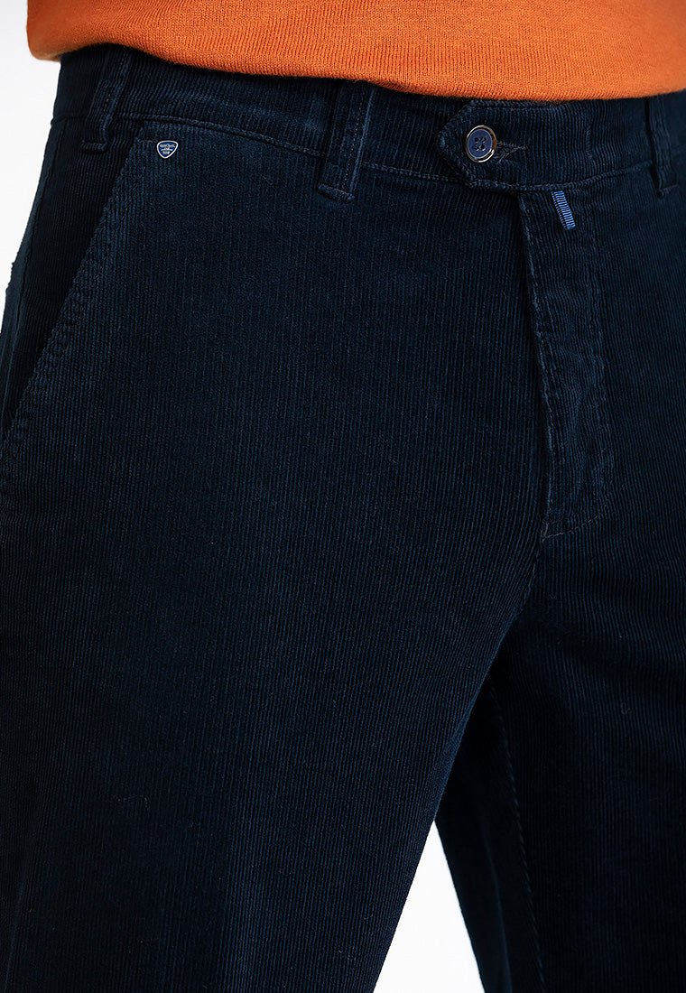 Bruhl Parma Corduroy Trousers Navy