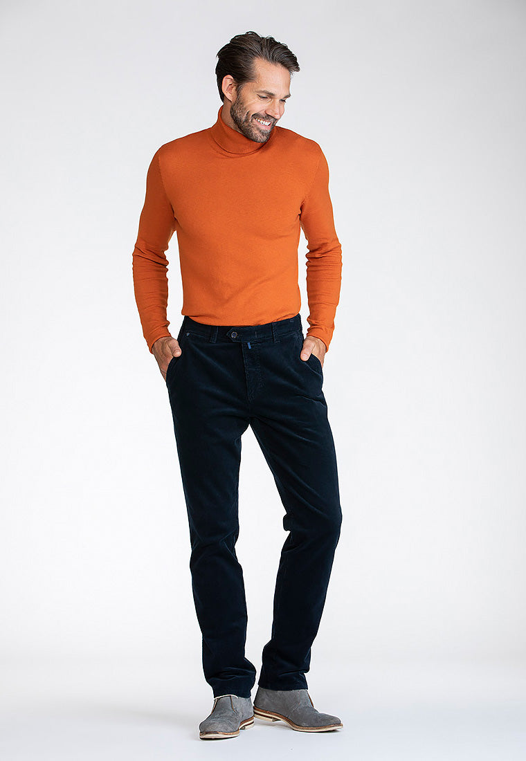 Bruhl Parma Corduroy Trousers Navy