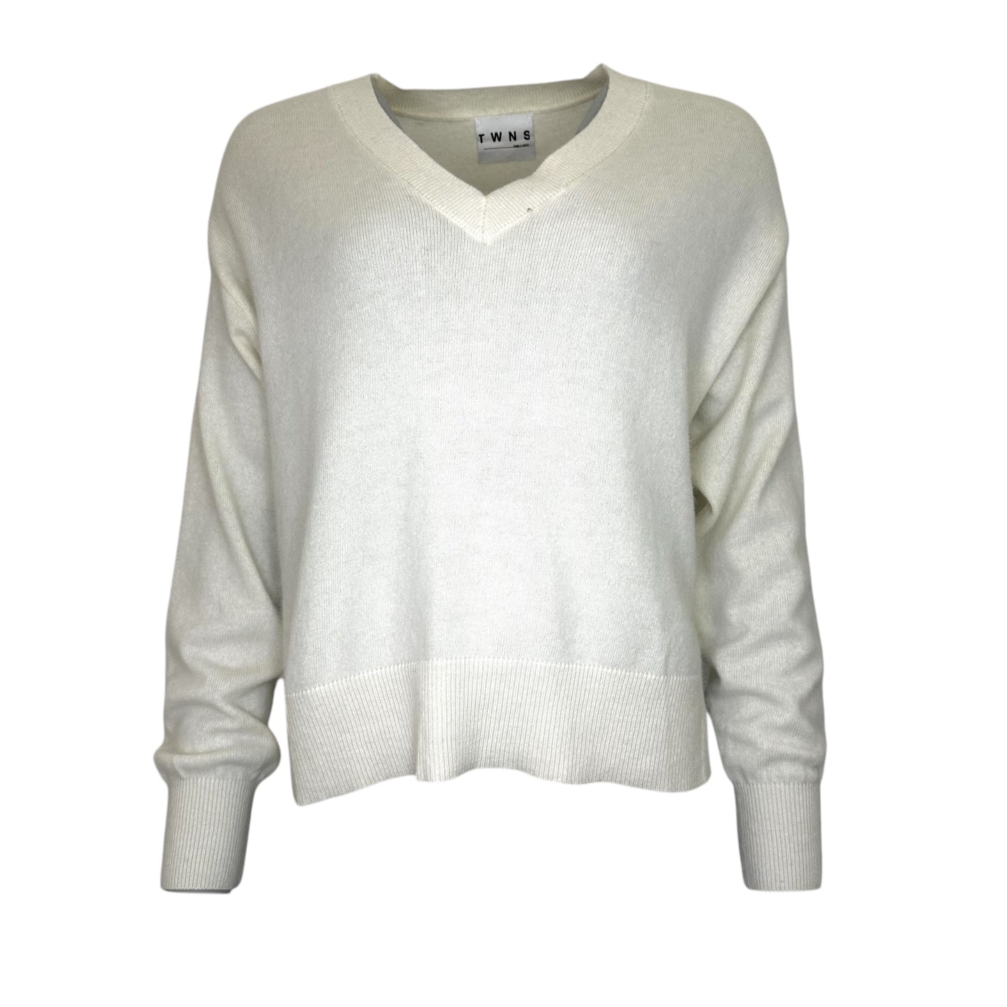 TWNS Boulder V-Neck Sweater Off White