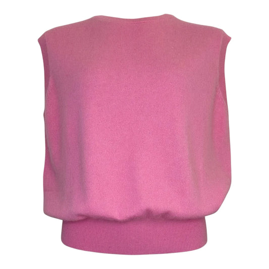 TWNS Durango Sleeveless Round- Neck Jumper Pink