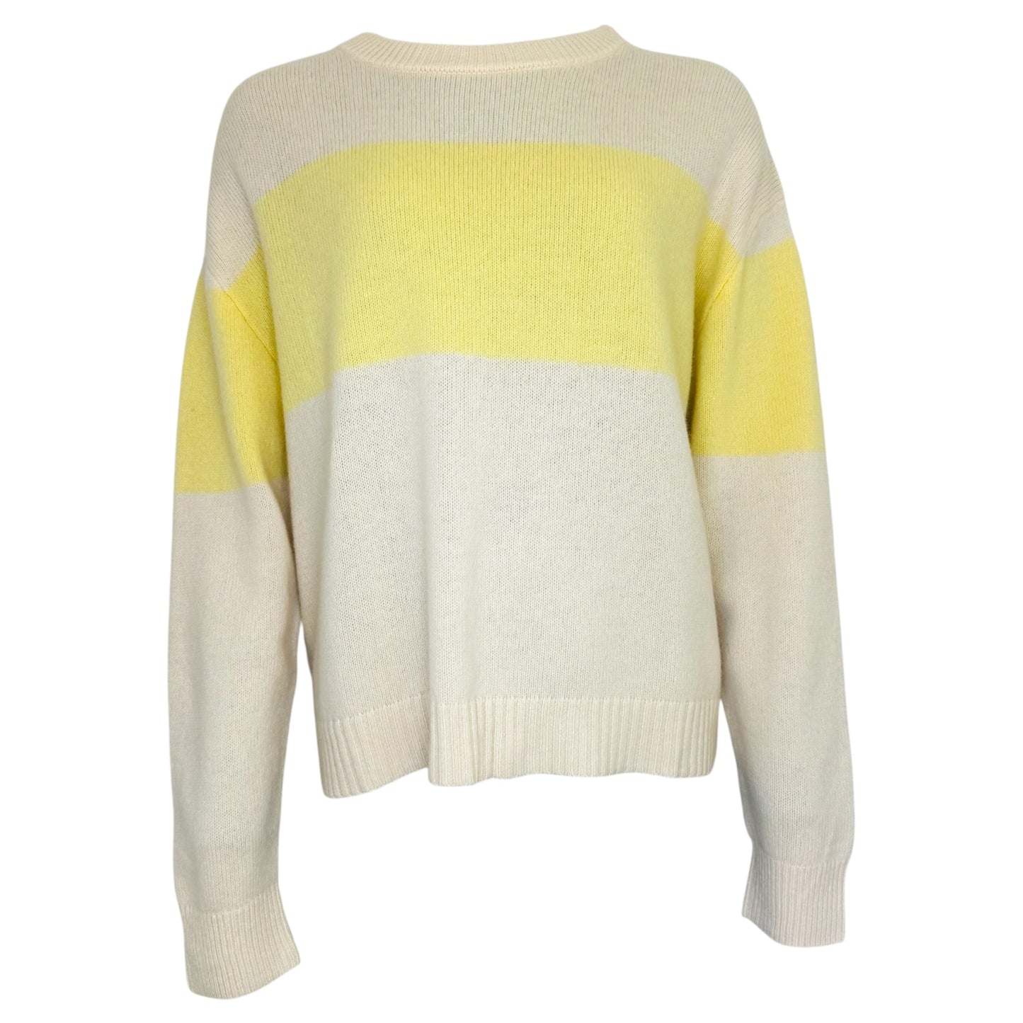 TWNS Bi-color sweater Yellow