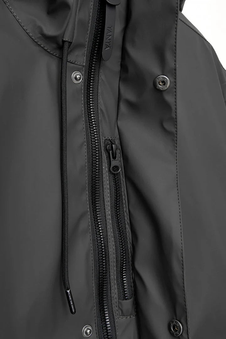 Tanta Plas Mens Rainjacket - Black