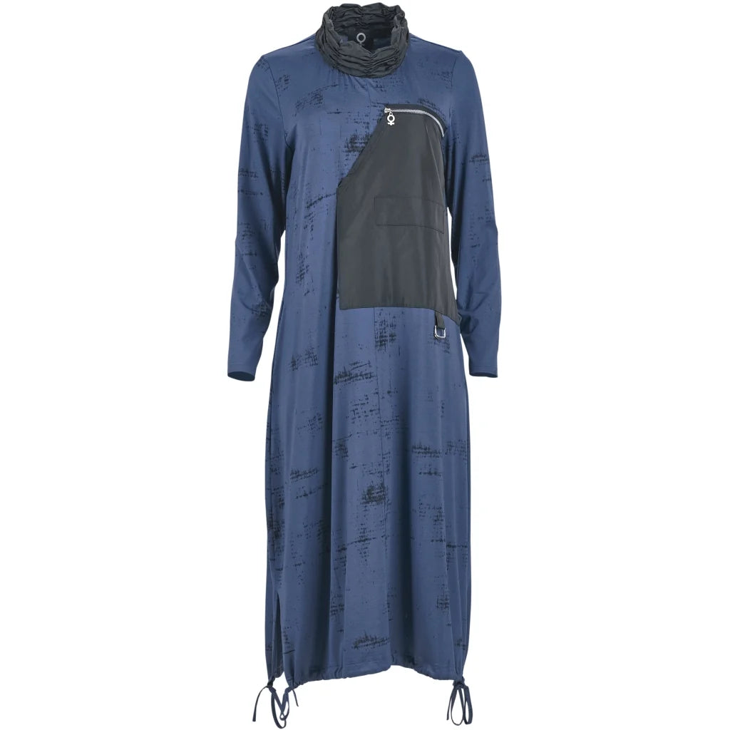 My Soul Print Dress- Blue