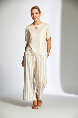 Peruzzi Stripe Linen Trouser