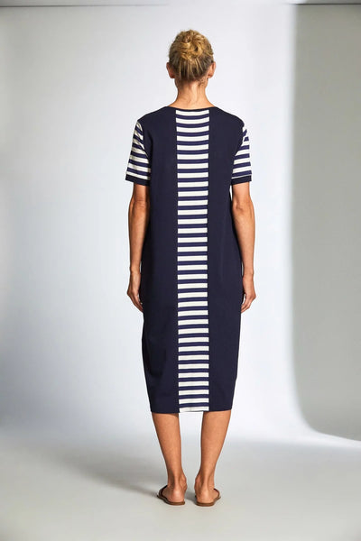 PERUZZI Stripe panel Dress