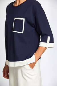 Peruzzi Contrast Panel Top