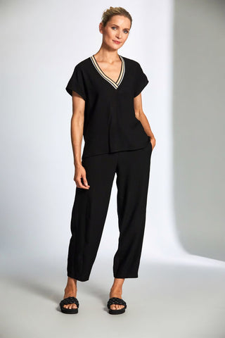 Peruzzi Slouch Trouser Black