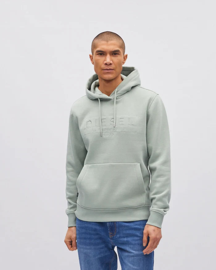 Diesel Salvatore Hoodie Tidal Green