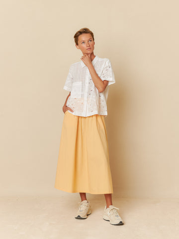 INDI & COLD COMBINED EMBROIDERY SHIRT