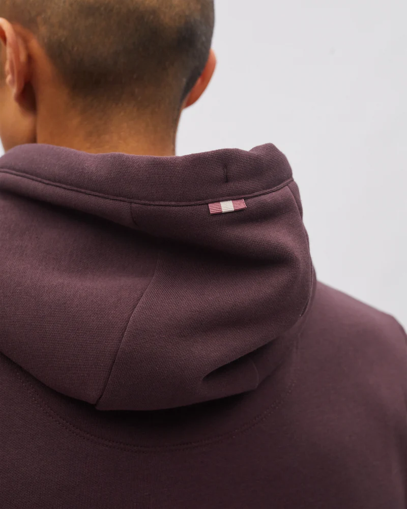 Diesel Slater Hoodie Dark Prune