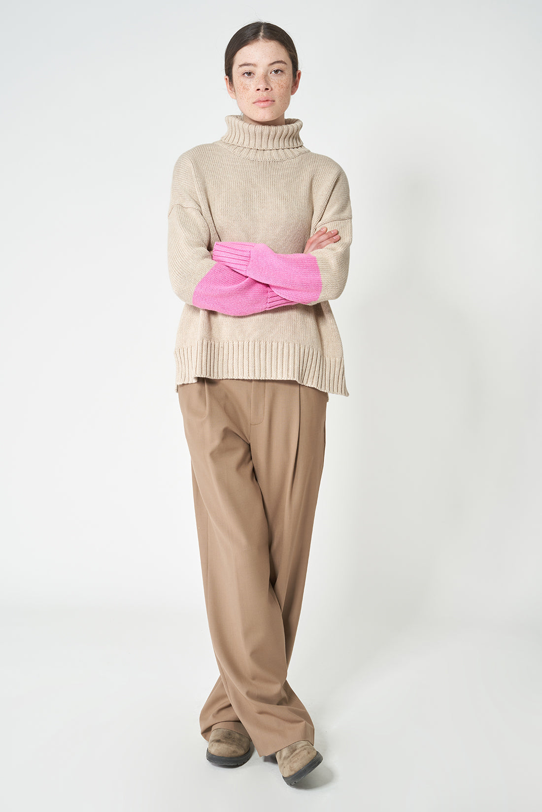 Tanta HAU Sweater- Beige