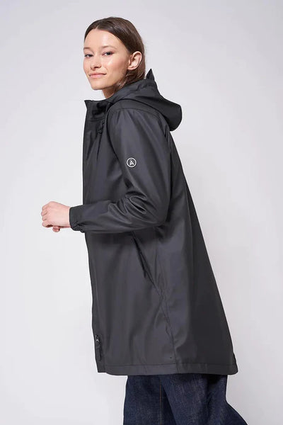 Tanta Vand Waterproof PU coat - Black