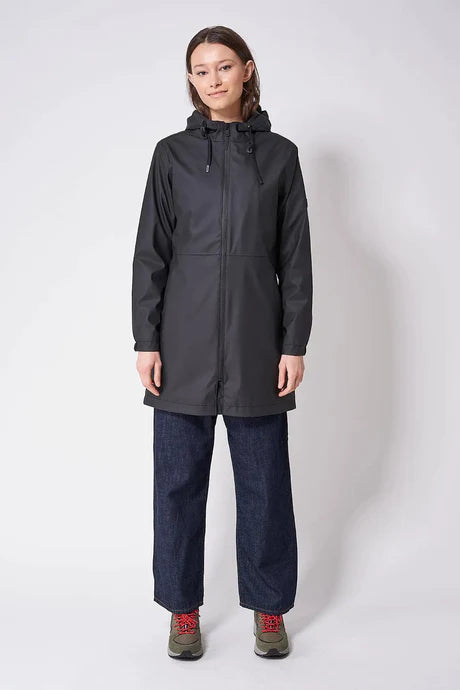 Tanta Vand Waterproof PU coat - Black