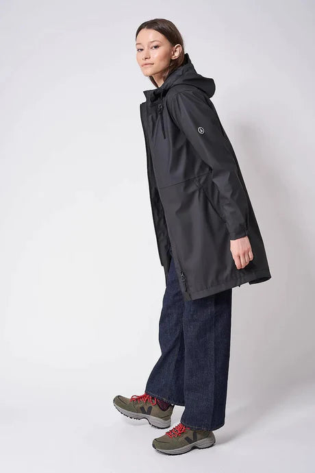 Tanta Vand Waterproof PU coat - Black