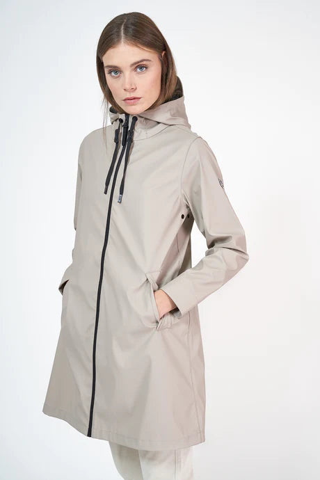 Tanta Nuovola Rain Jacket- Stone Grey
