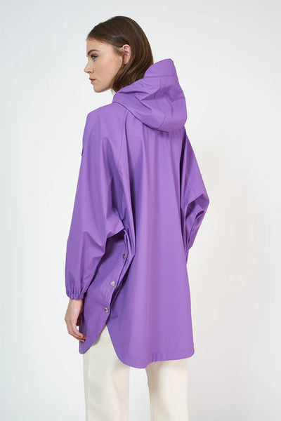 Tanta Sky Raincoat- Dewberry