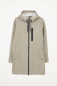 Tanta Totiri Mens Raincoat - Stone Grey