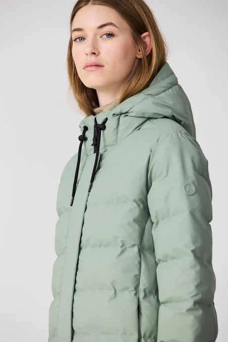 Tanta Puddle Coat - Iceberg Green