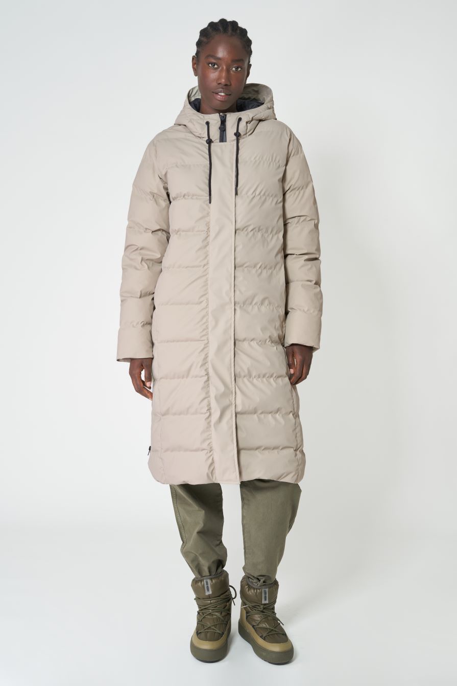 Tanta Puddle Coat - Stone Grey