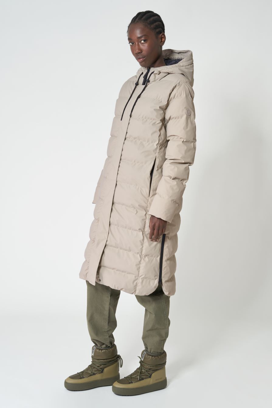 Tanta Puddle Coat - Stone Grey