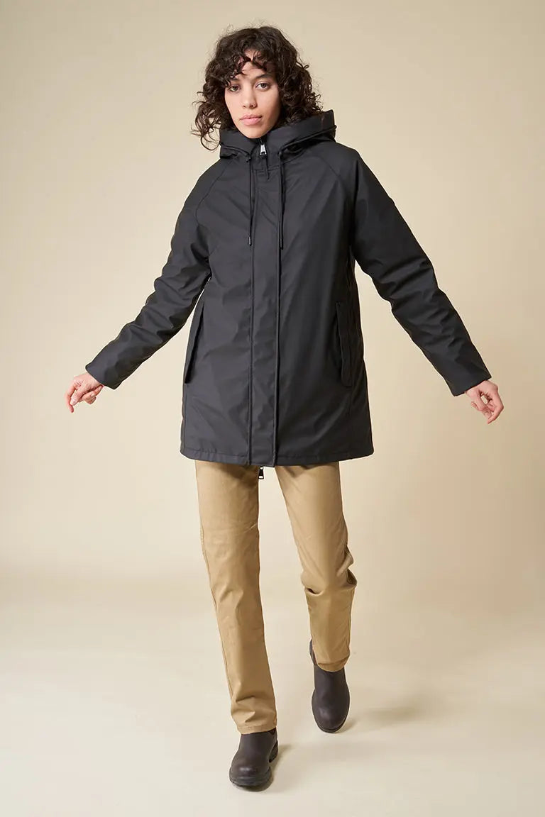 Tanta Charco Coat-Black