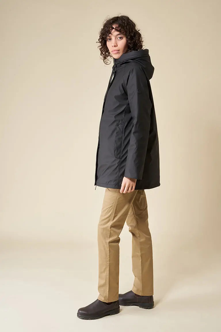 Tanta Charco Coat-Black