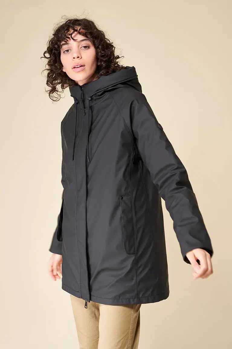 Tanta Charco Coat-Black