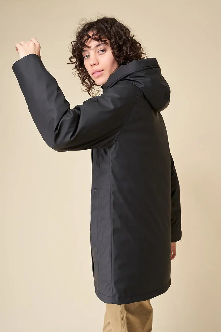 Tanta Charco Coat-Black