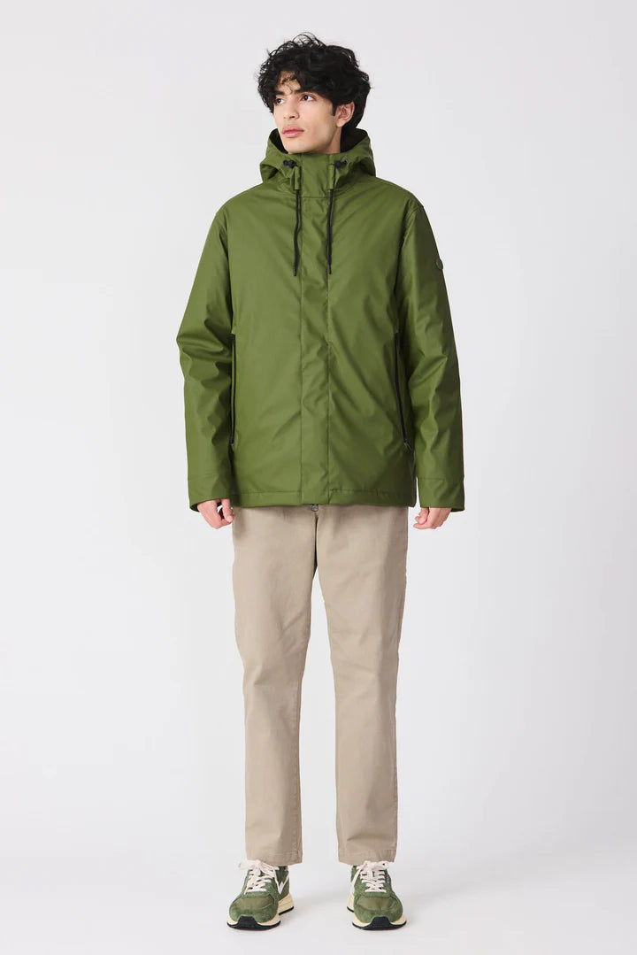 Tanta Plas Mens Rainjacket -Bronze Green