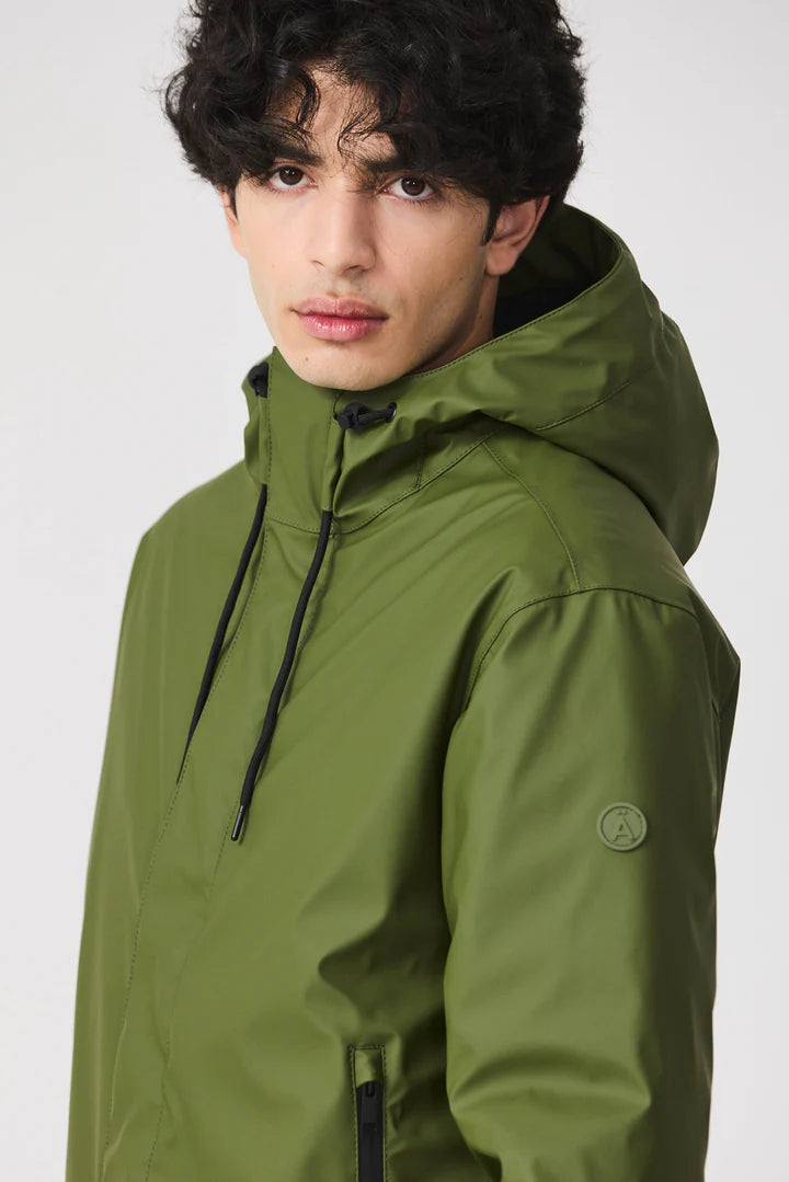 Tanta Plas Mens Rainjacket -Bronze Green