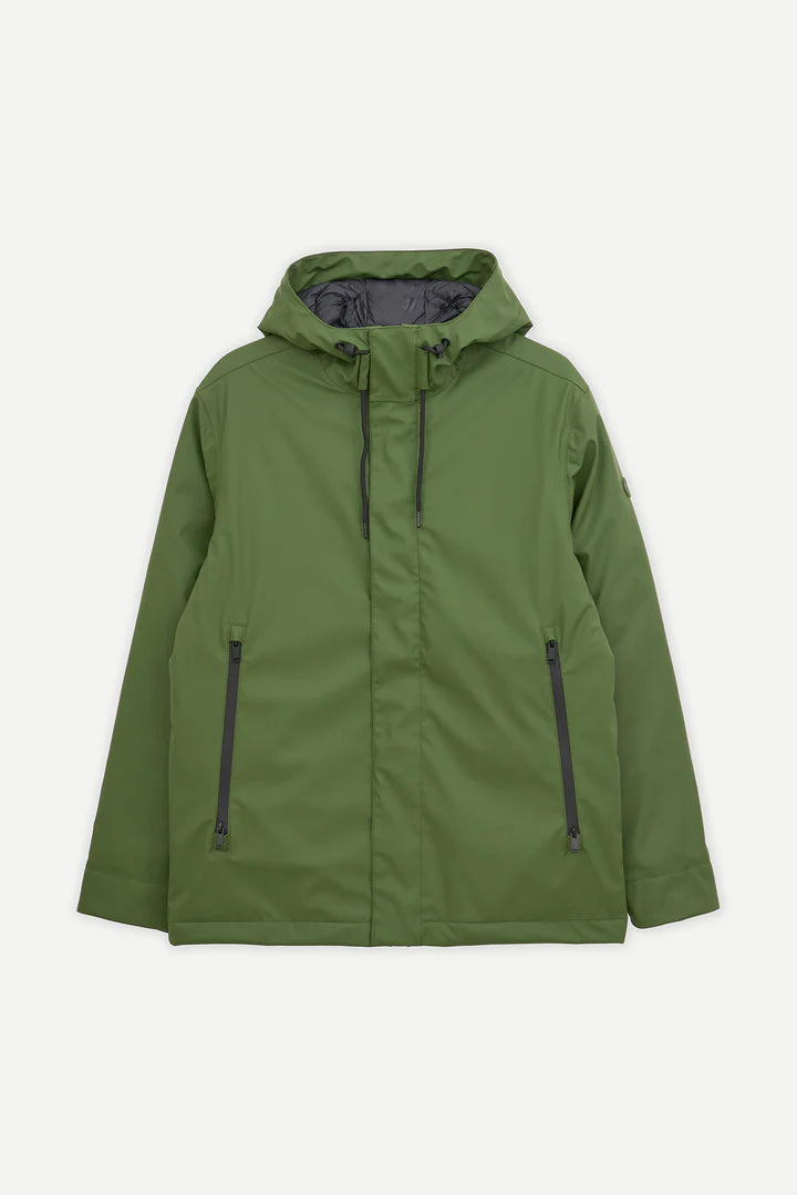 Tanta Plas Mens Rainjacket -Bronze Green