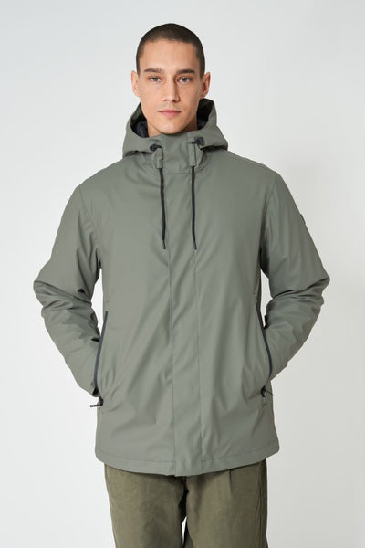 Tanta Plas Mens Rainjacket - Mulled Basil