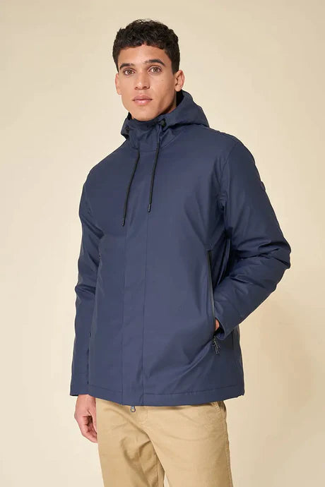 Tanta Plas Mens Rainjacket - Navy