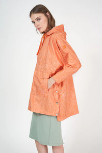 Tanta Aguacero Jacket - Tangerine/Peach