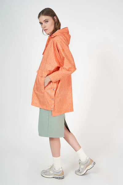 Tanta Aguacero Jacket - Tangerine/Peach