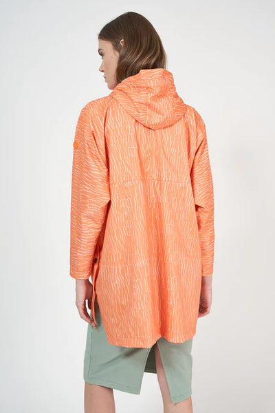 Tanta Aguacero Jacket - Tangerine/Peach