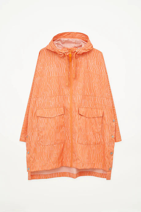 Tanta Aguacero Jacket - Tangerine/Peach