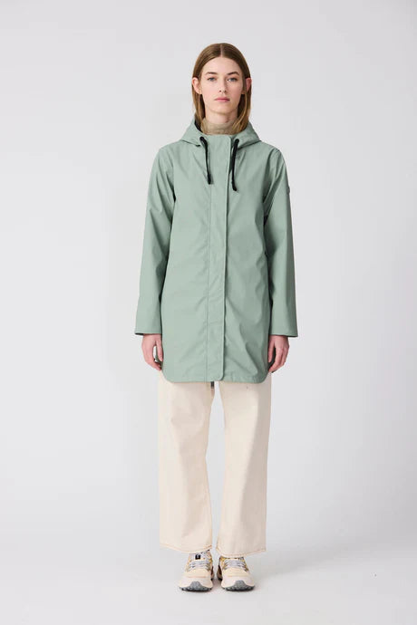Tanta Snow Coat- Iceberg Green