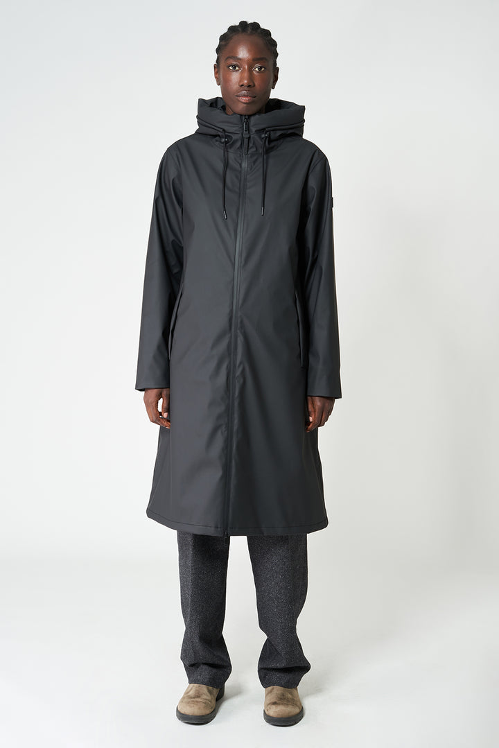 Tanta Neige Coat-Black