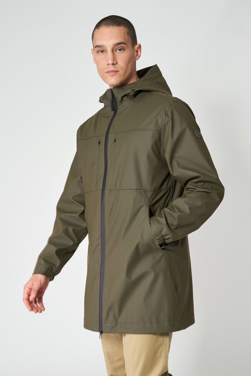 Tanta Mens Baraf Coat-Khaki