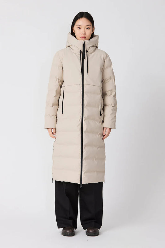 Tanta Snestorm Coat Stone Grey