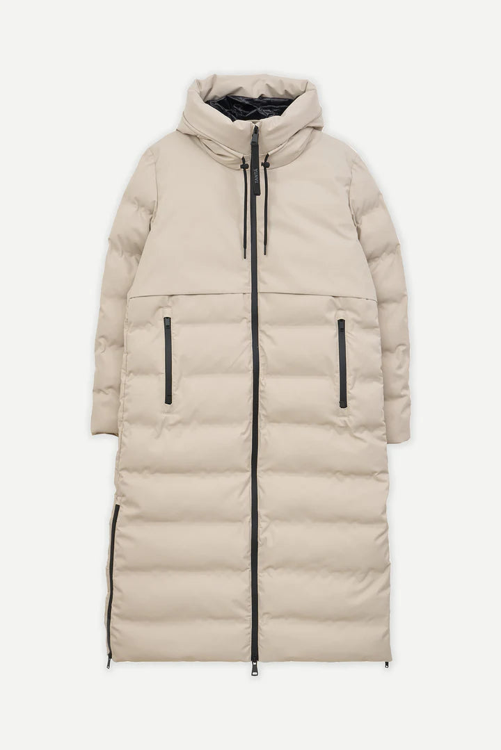 Tanta Snestorm Long Waterproof Winter Coat in Stone Grey | Hehir's Tanta Snestorm Long Waterproof Winter Coat in Stone Grey | Hehir's