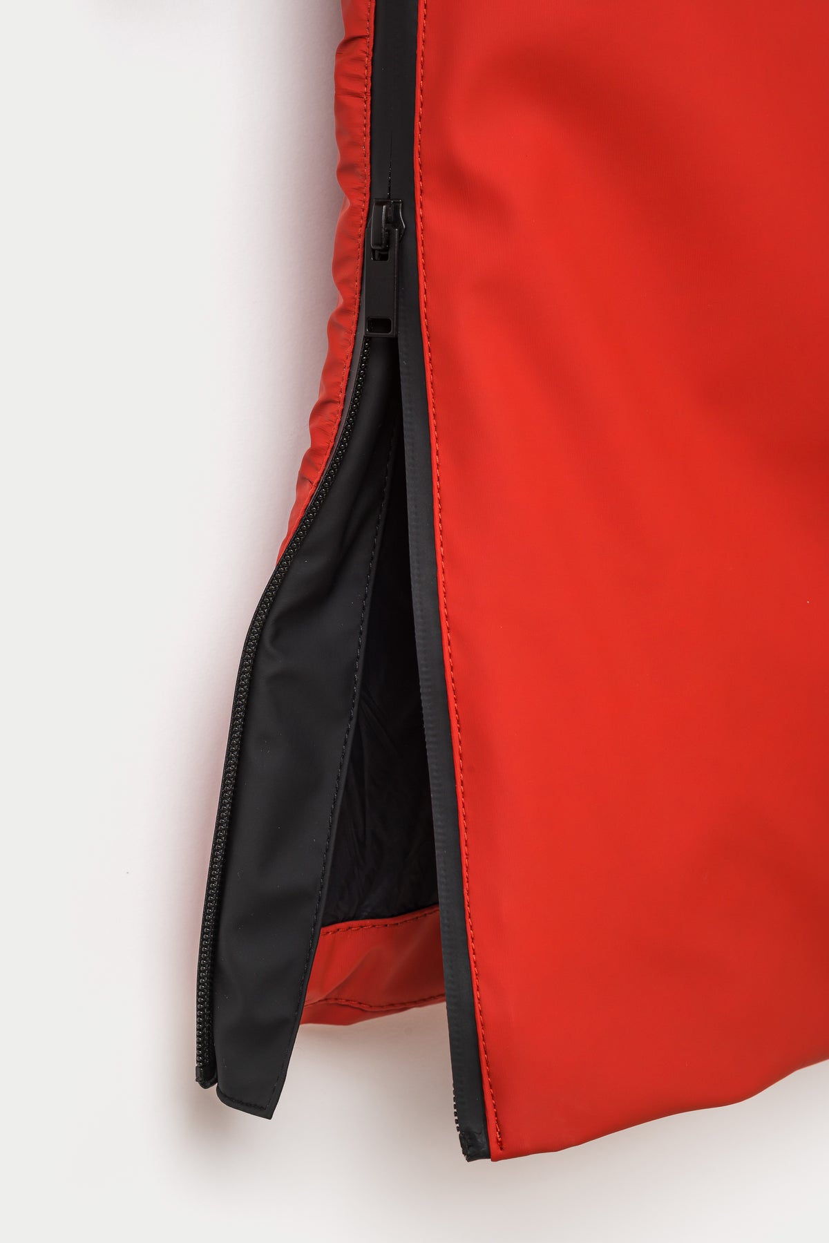 Tanta Rime Puffer Coat Red Ochre