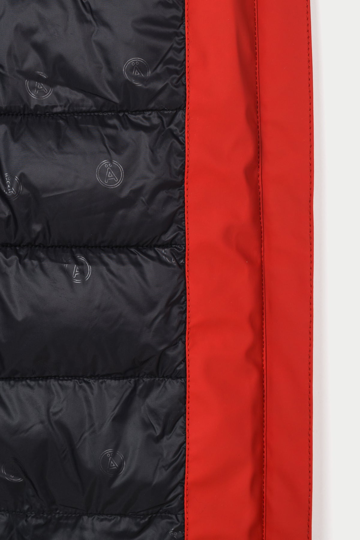 Tanta Rime Puffer Coat Red Ochre