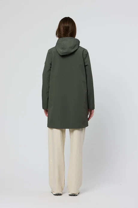 Tanta Hail Waterproof Coat Mulled Basil