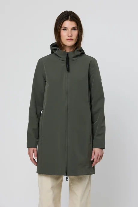 Tanta Hail Waterproof Coat Mulled Basil