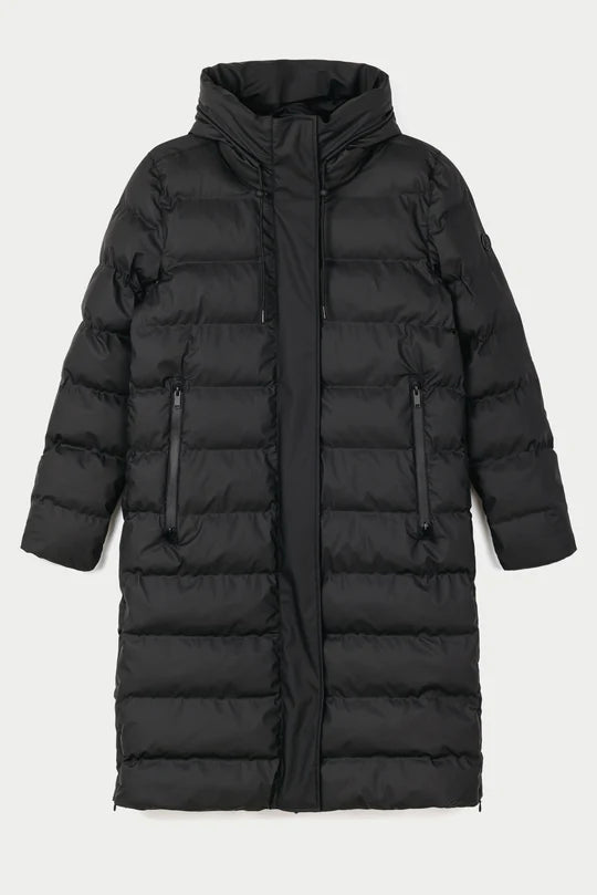 Tanta Glaze Padded Coat Black