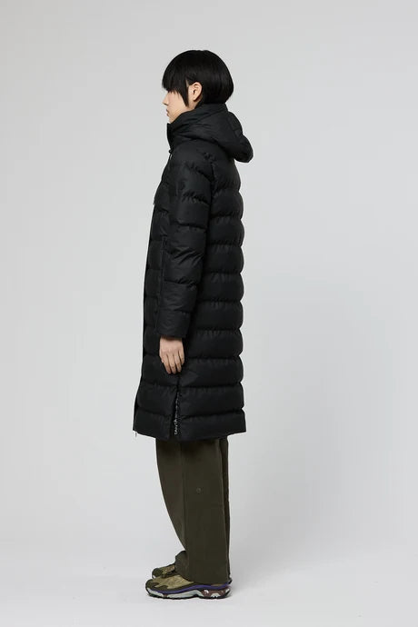 Tanta Glaze Padded Coat Black