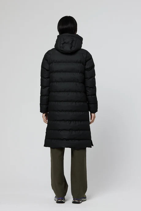 Tanta Glaze Padded Coat Black