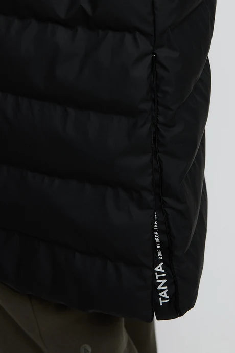 Tanta Glaze Padded Coat Black
